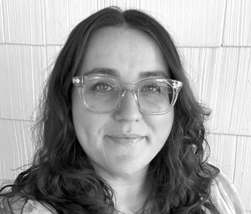 Emily Weeks photo grayscale 360x308