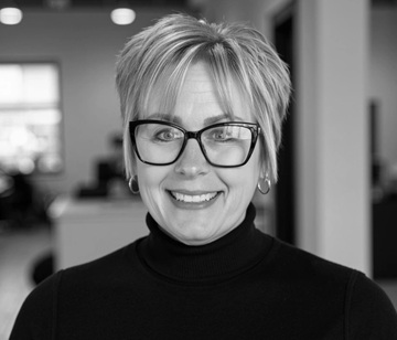 Nikki Wittmer profile pic grayscale 360x308